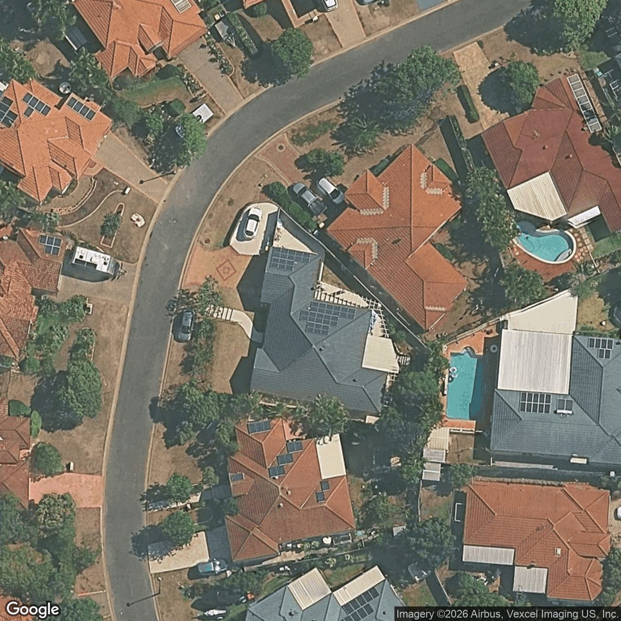 Aerial view of 10 Shepton Crescent, Mudgeeraba QLD 4213
