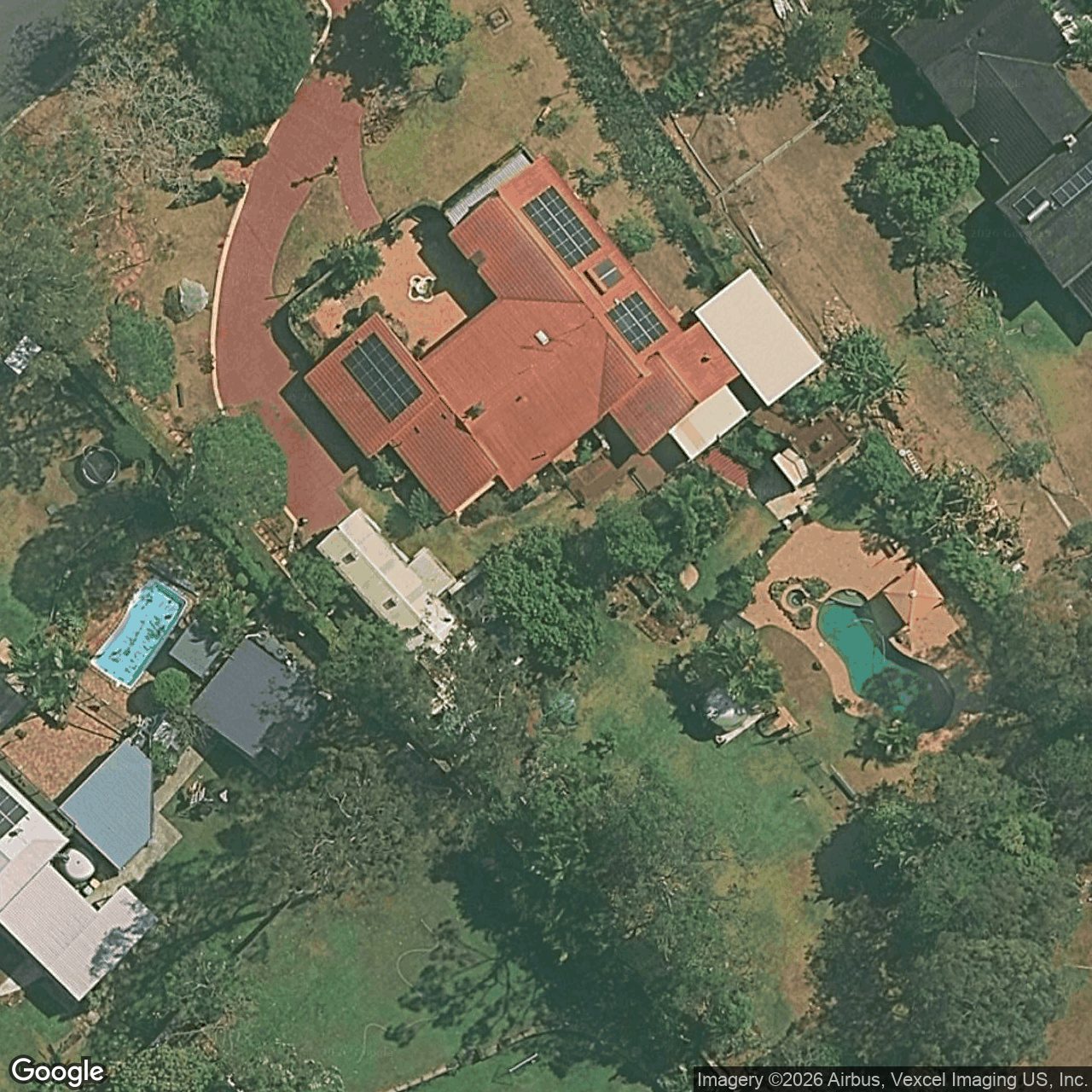 Aerial view of 34 Bertana Drive, Mudgeeraba QLD 4213