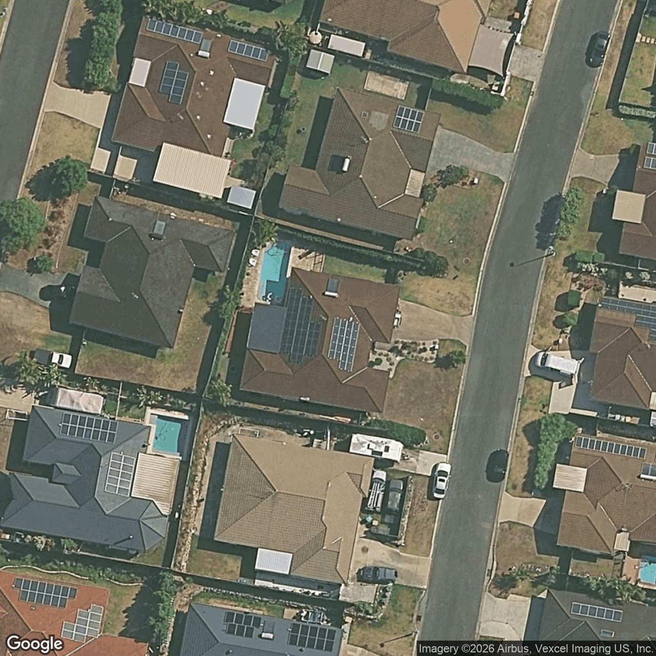 Aerial view of 10 Kershan Street, Mudgeeraba QLD 4213