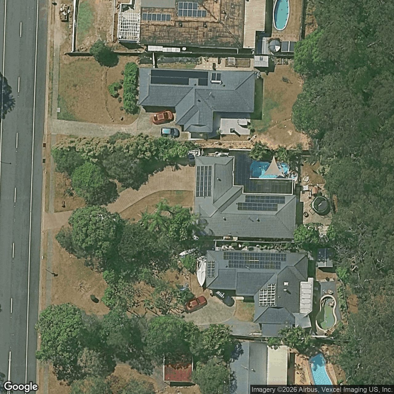 Aerial view of 189 Dugandan Street, Nerang QLD 4211