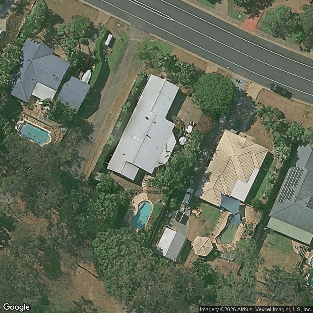 Aerial view of 158 Dugandan Street, Nerang QLD 4211