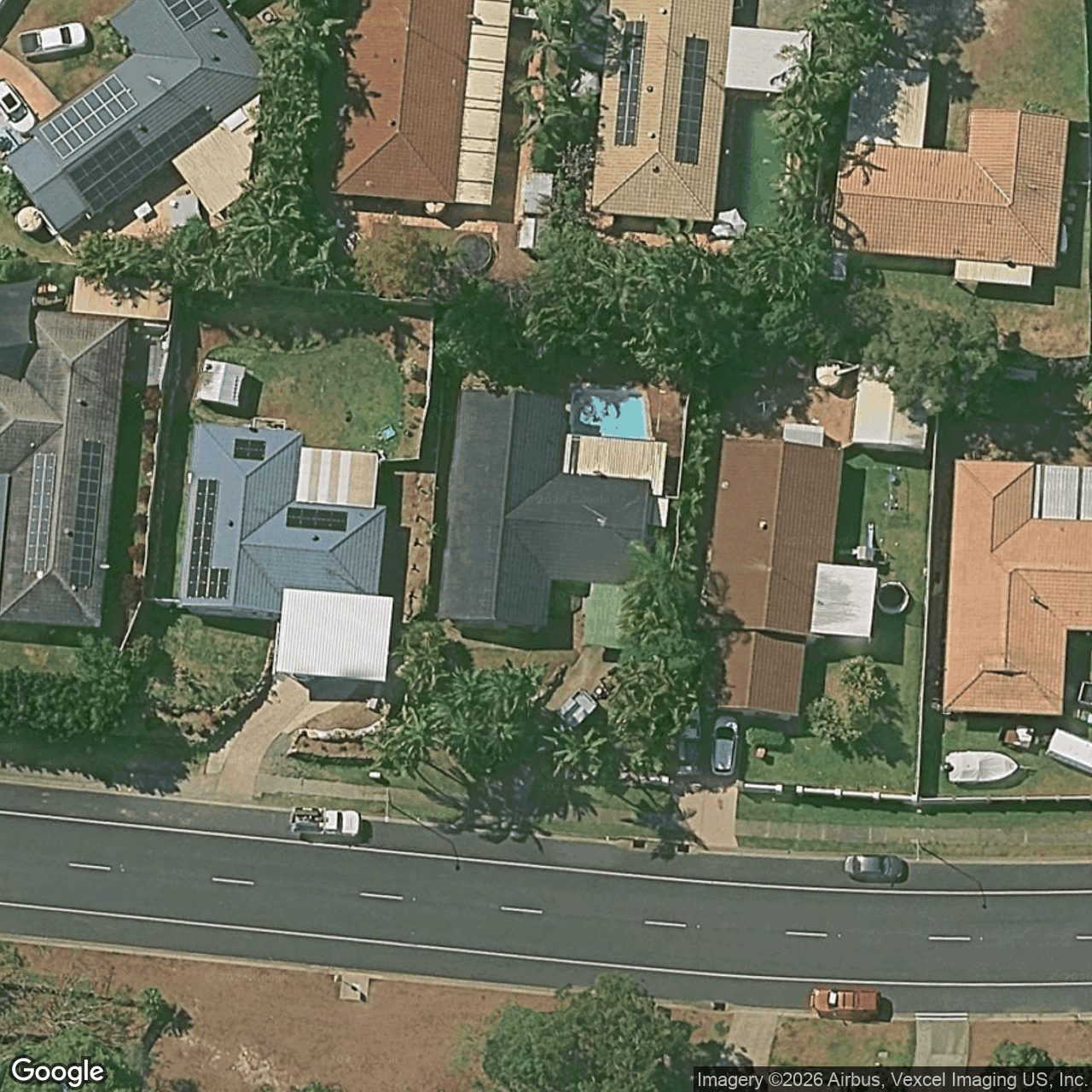 Aerial view of 149 Dugandan Street, Nerang QLD 4211