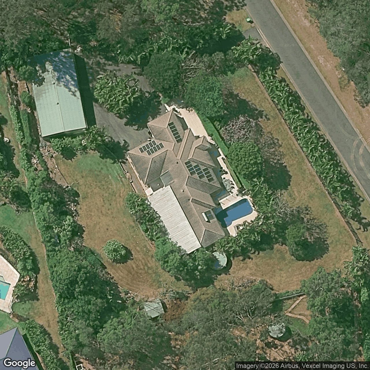Aerial view of 10 Brookfield Court, Nerang QLD 4211