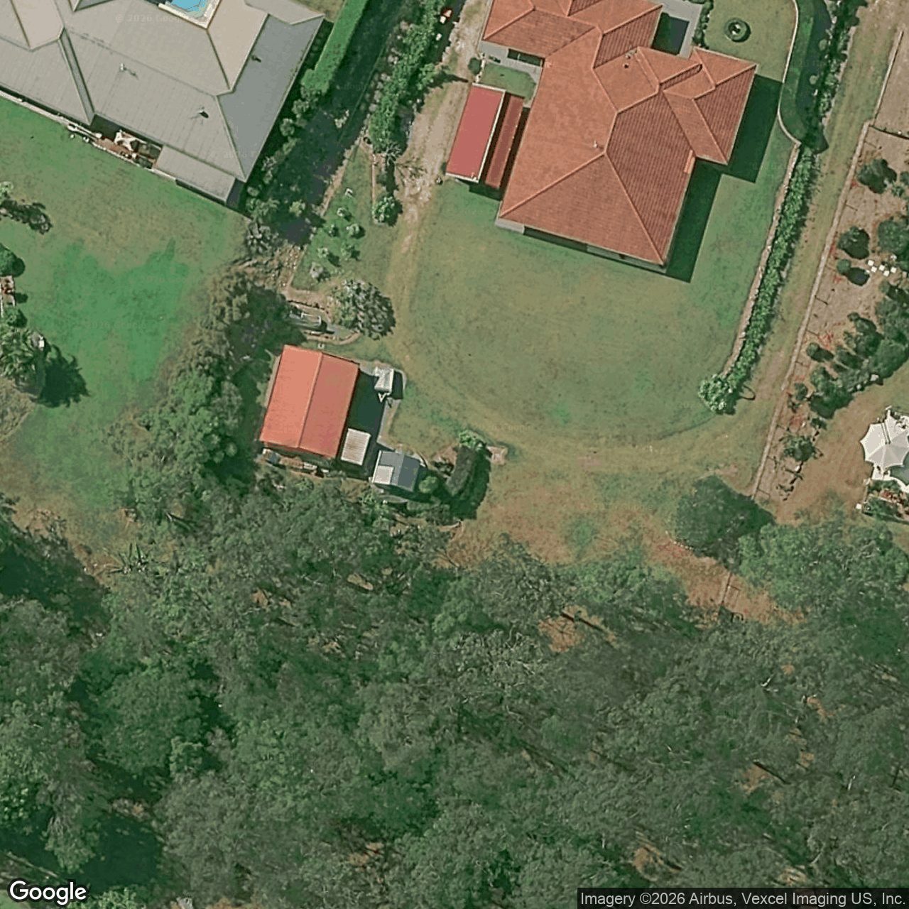 Aerial view of 18 Yamanie Court, Nerang QLD 4211