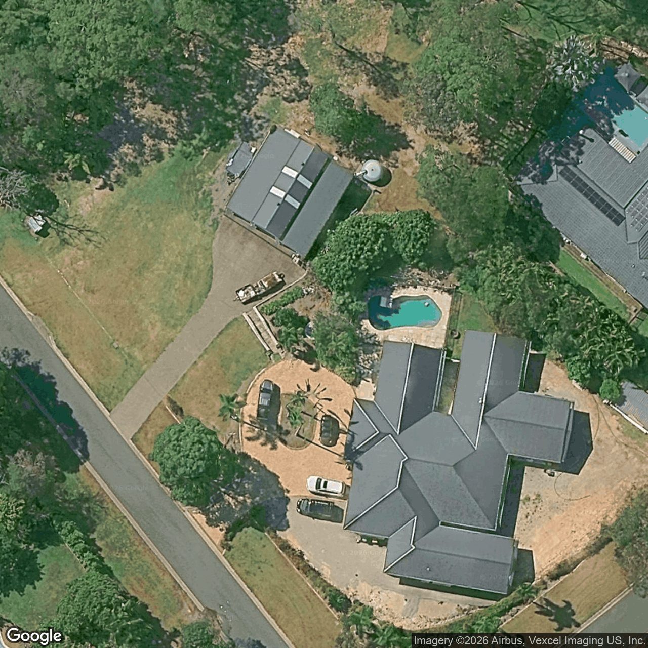 Aerial view of 1 Yamanie Court, Nerang QLD 4211