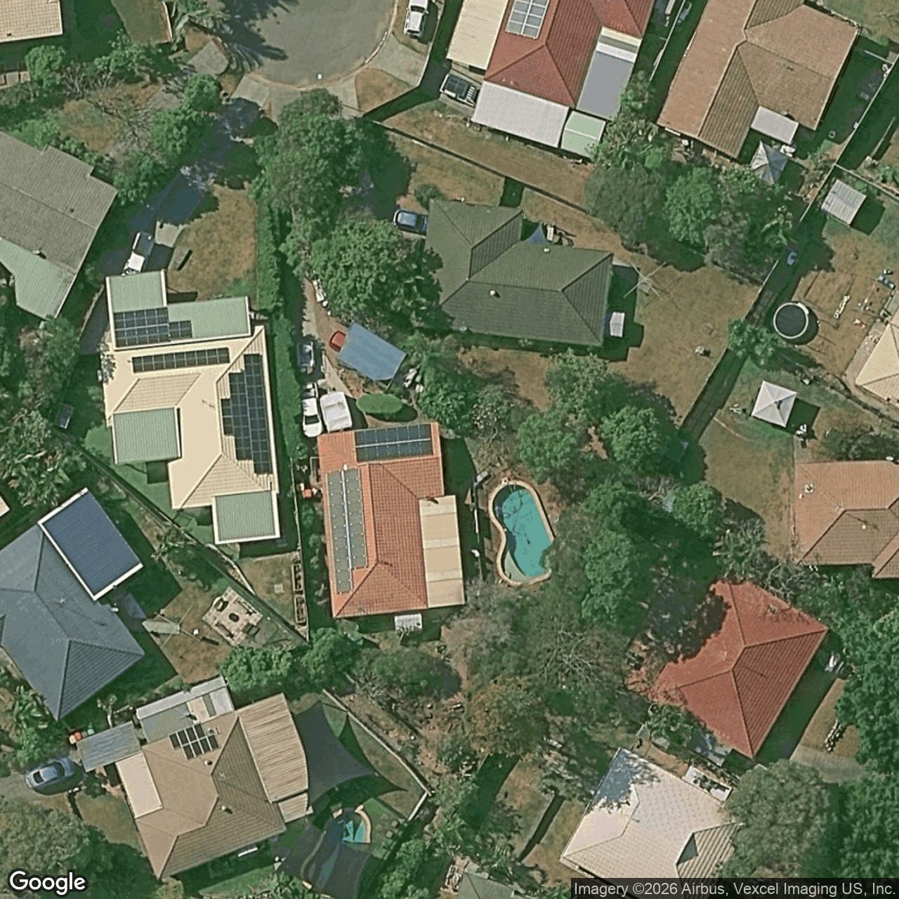 Aerial view of 6 Norse Close, Nerang QLD 4211