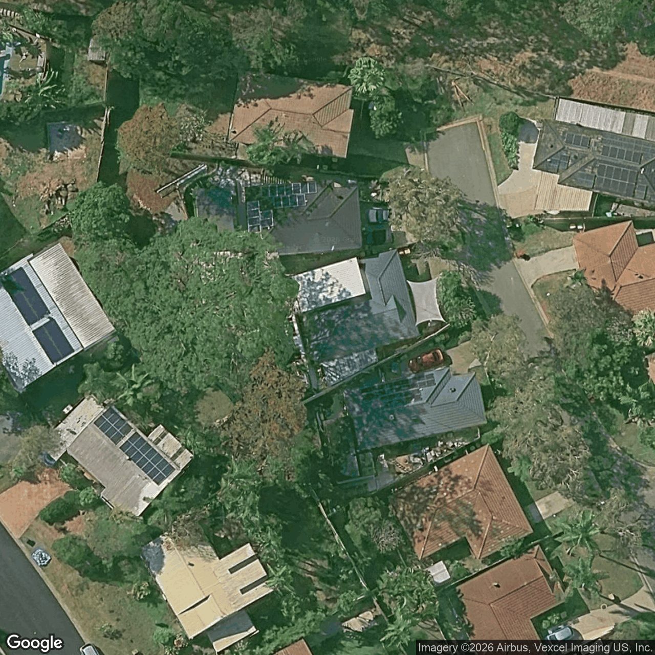 Aerial view of 24 Medellin Place, Nerang QLD 4211