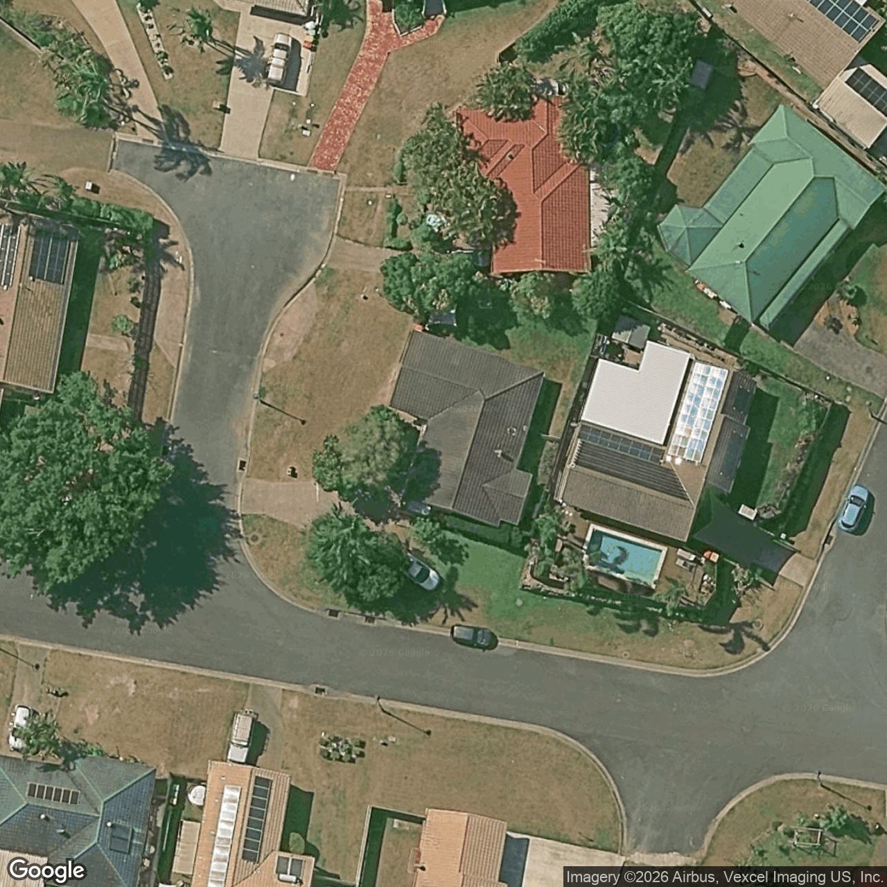 Aerial view of 12 Riverpark Drive, Nerang QLD 4211