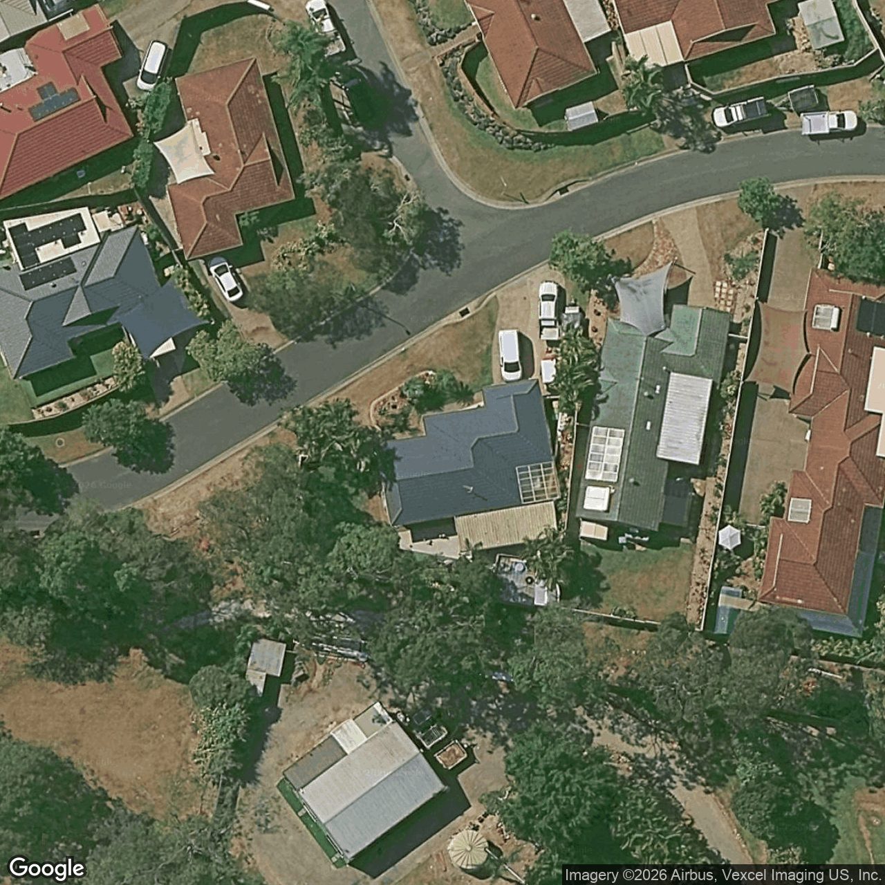 Aerial view of 13 Sandalwood Terrace, Nerang QLD 4211