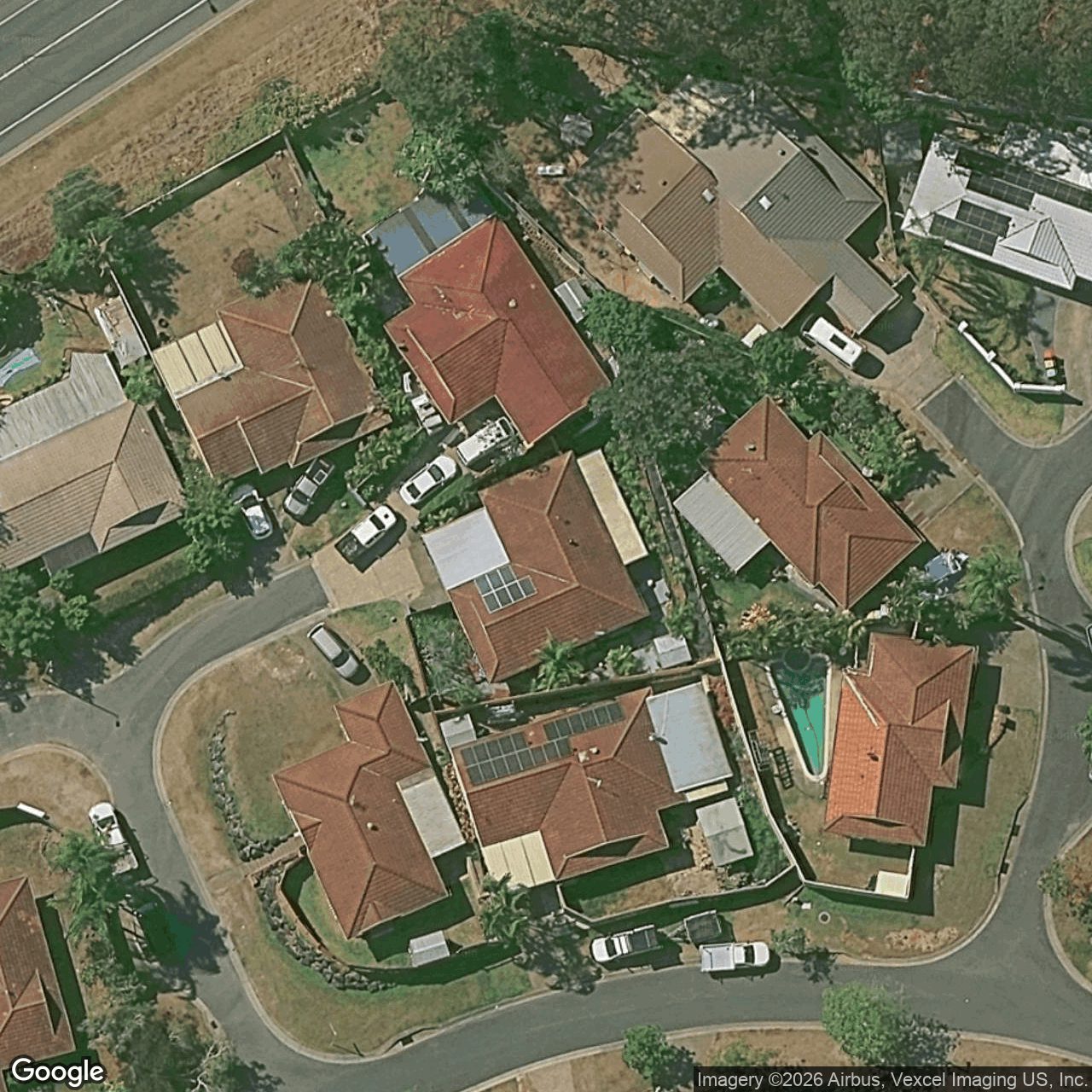 Aerial view of 3 Peppercorn Court, Nerang QLD 4211