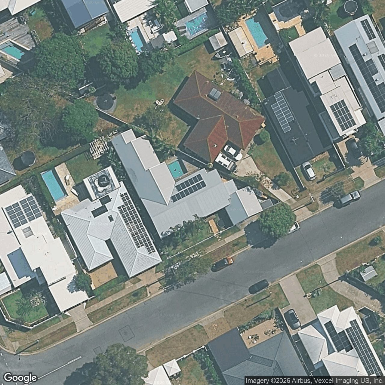 Aerial view of 39 Fourteenth Avenue, Palm Beach QLD 4221