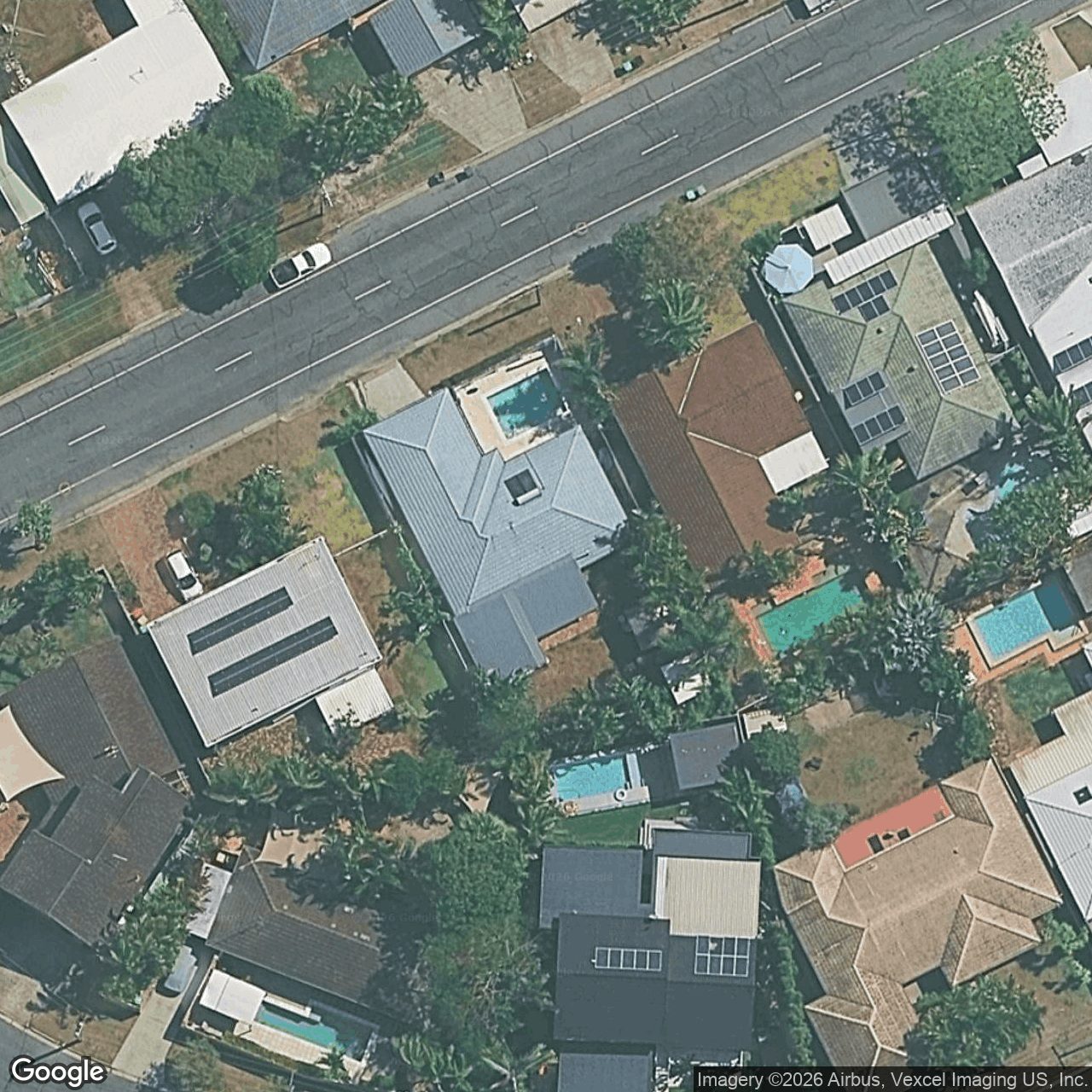 Aerial view of 82 Twenty Fifth Avenue, Palm Beach QLD 4221