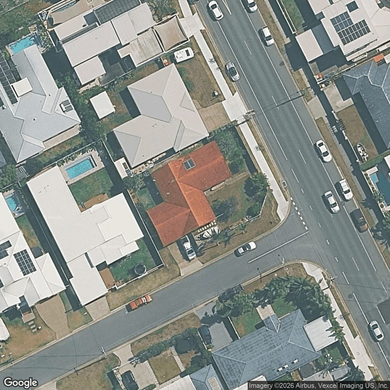 Aerial view of 140 Townson Avenue, Palm Beach QLD 4221