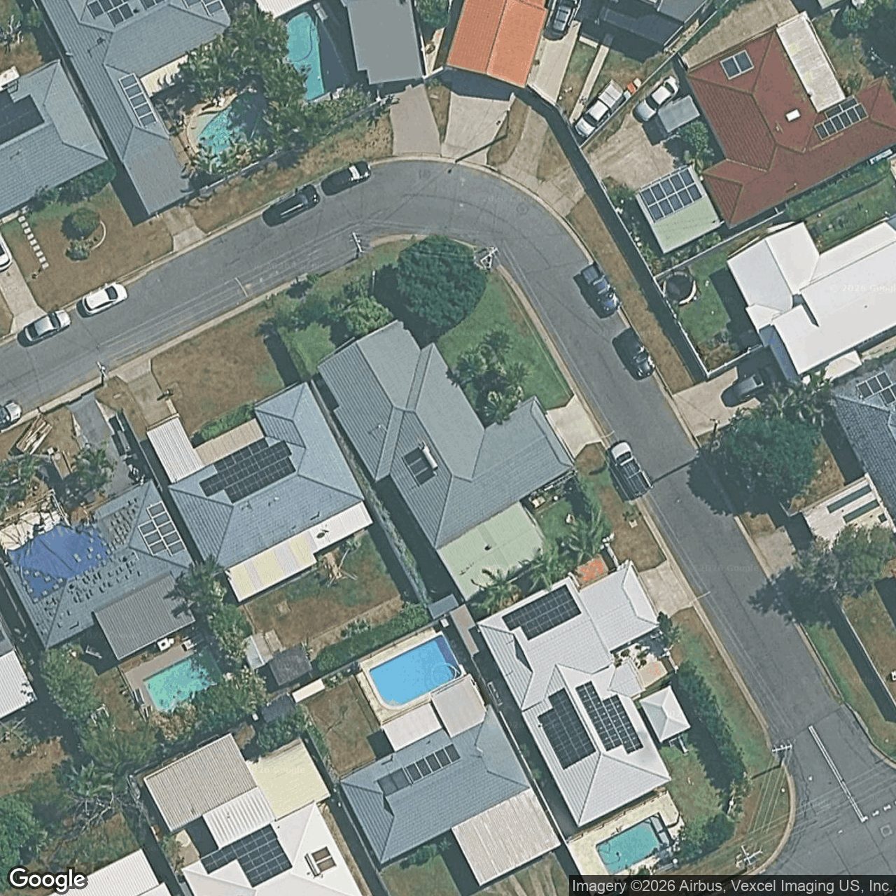 Aerial view of 24 Denawen Street, Palm Beach QLD 4221