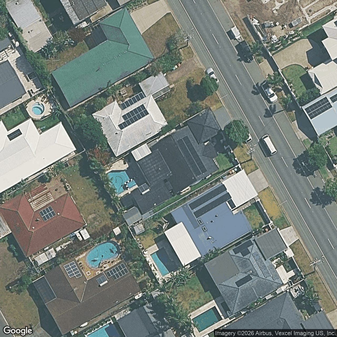Aerial view of 41 Mallawa Drive, Palm Beach QLD 4221