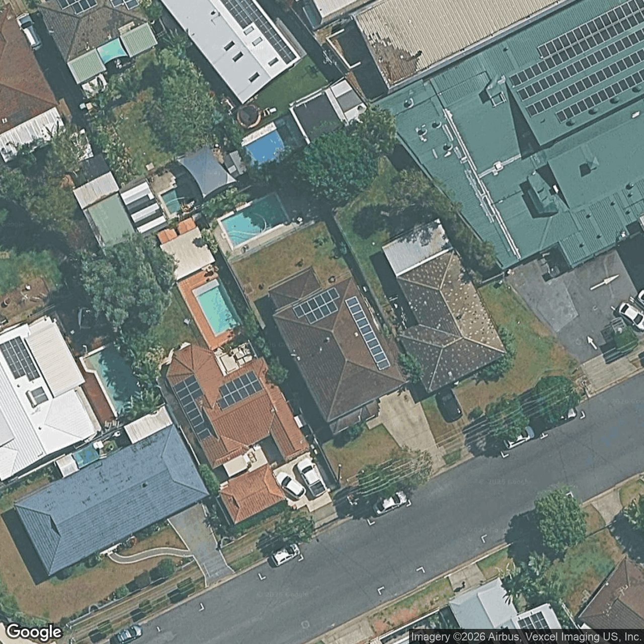 Aerial view of 35 Tenth Avenue, Palm Beach QLD 4221