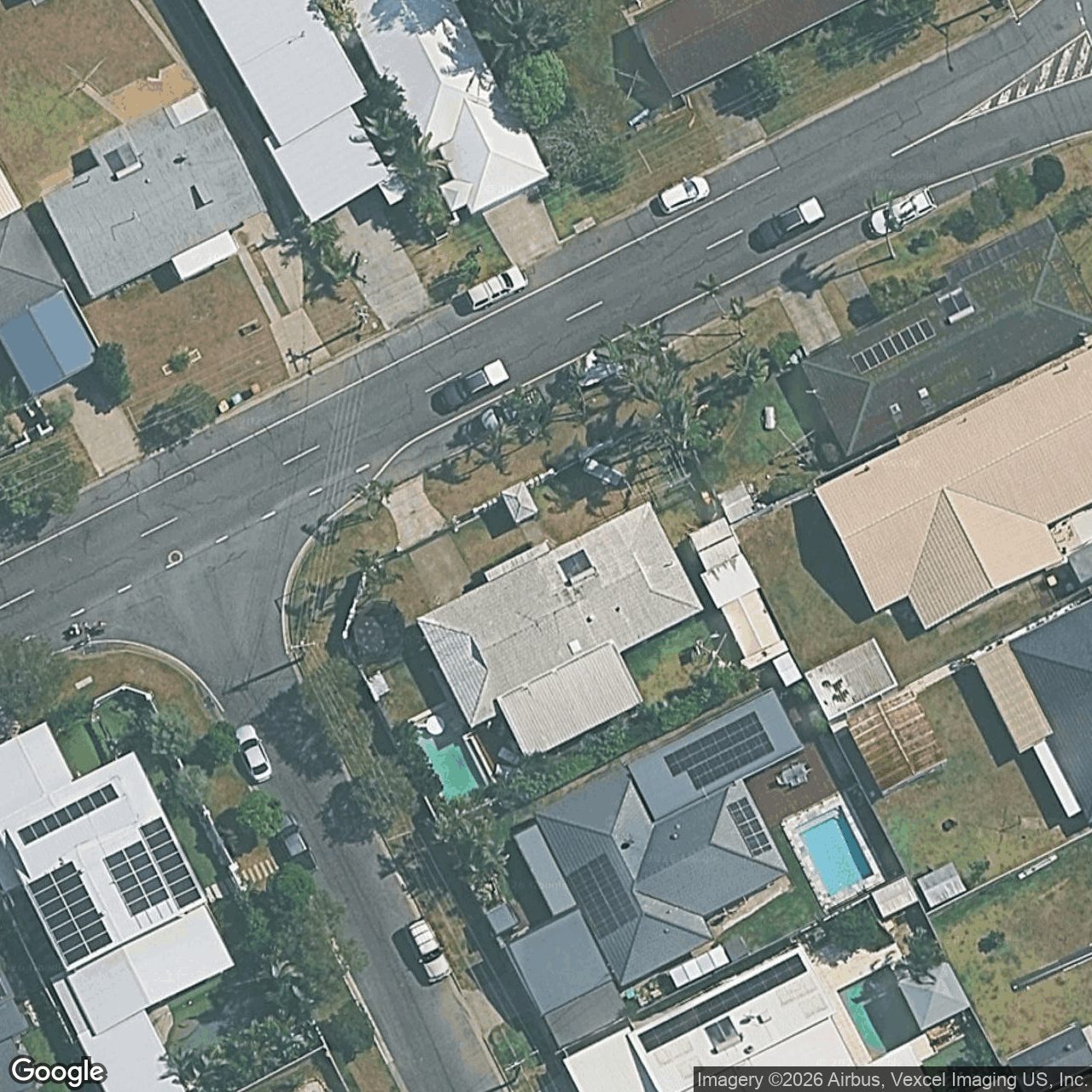 Aerial view of 17 Araluen Avenue, Palm Beach QLD 4221