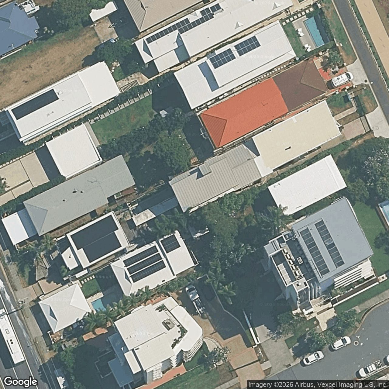 Aerial view of 500 The Esplanade, Palm Beach QLD 4221