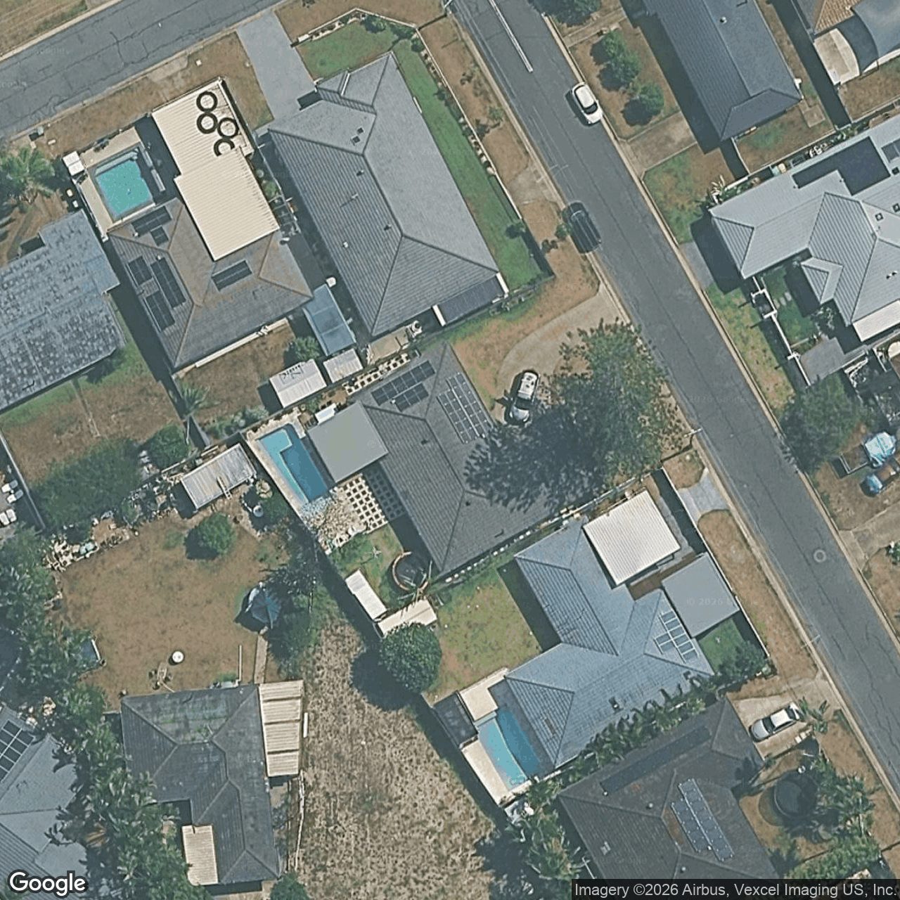 Aerial view of 12 Denawen Street, Palm Beach QLD 4221