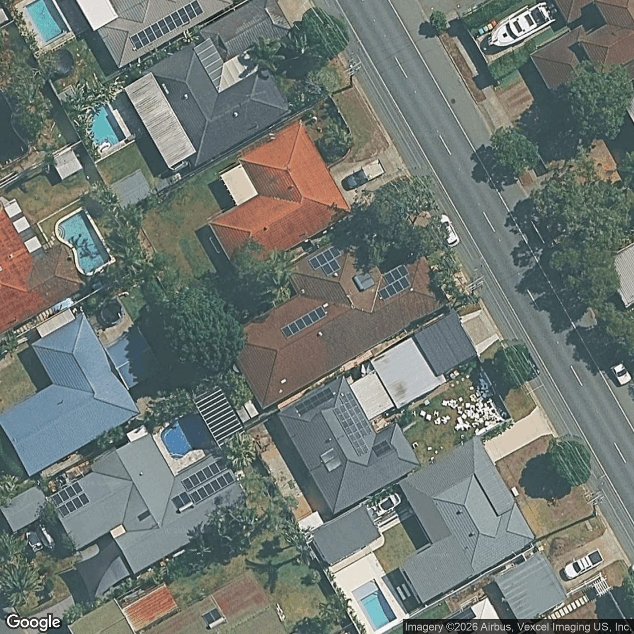 Aerial view of 21 Mallawa Drive, Palm Beach QLD 4221