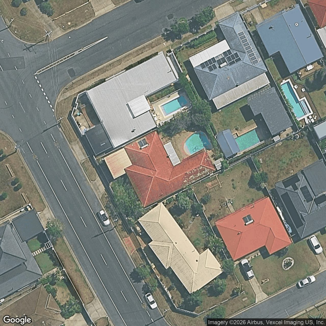 Aerial view of 159 Tahiti Avenue, Palm Beach QLD 4221