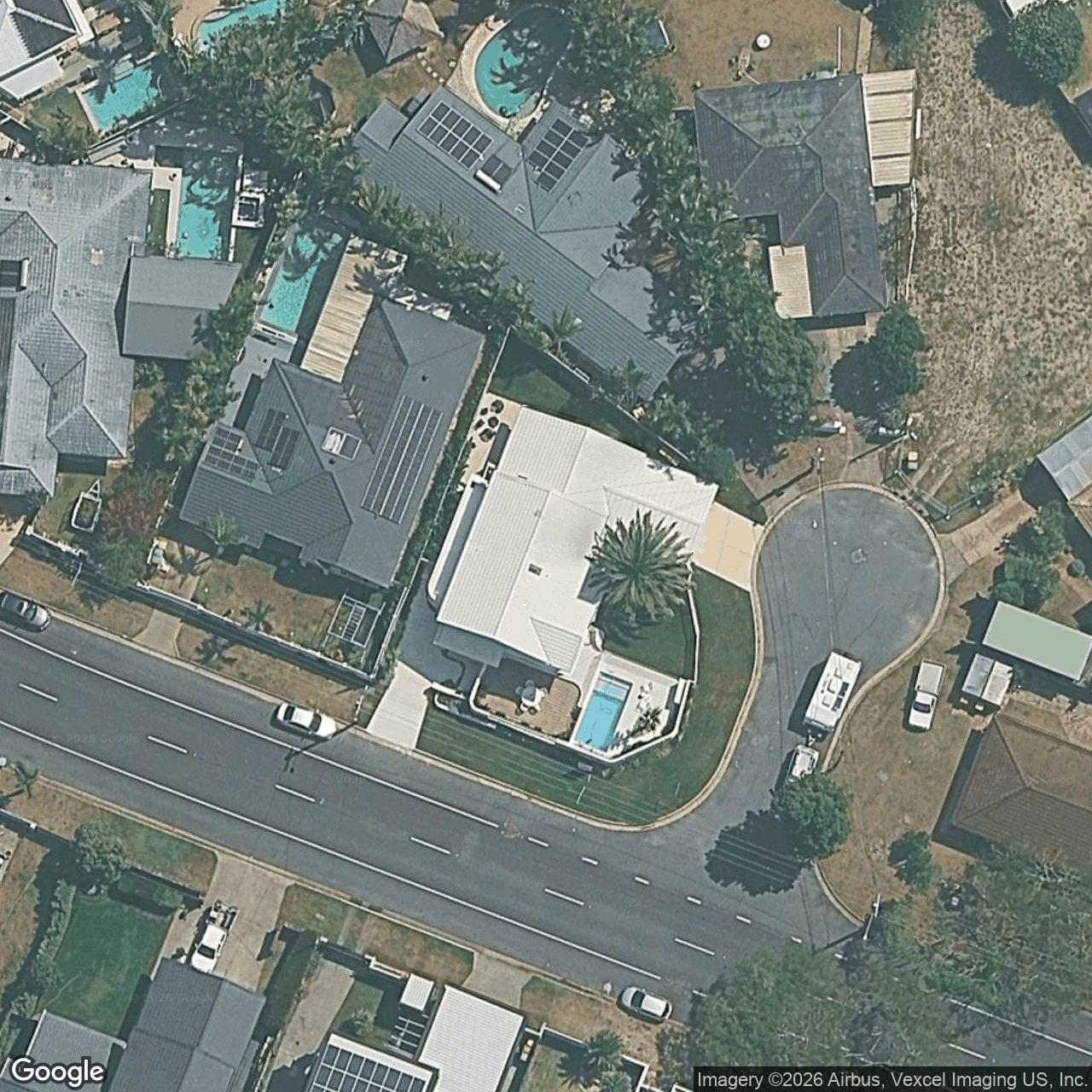Aerial view of 143 Tahiti Avenue, Palm Beach QLD 4221