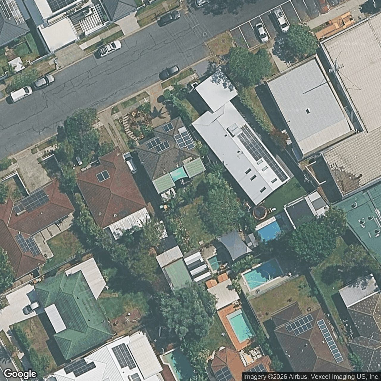 Aerial view of 42 Eleventh Avenue, Palm Beach QLD 4221