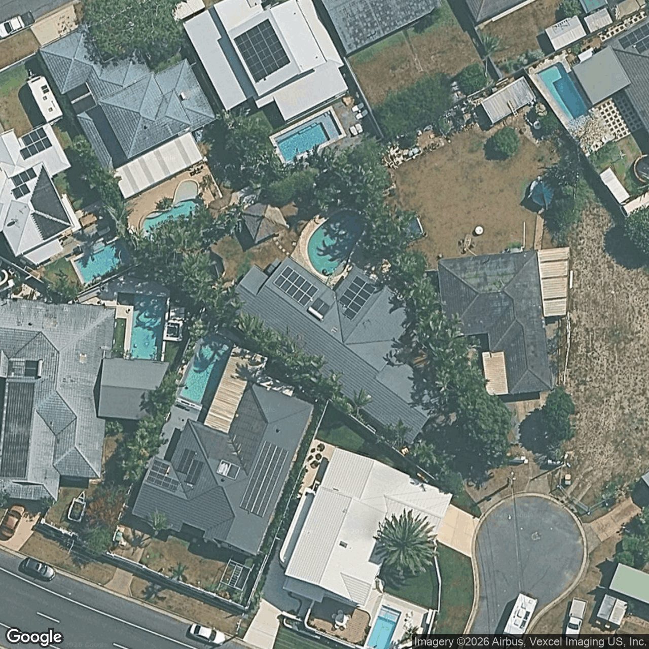 Aerial view of 4 Friske Place, Palm Beach QLD 4221