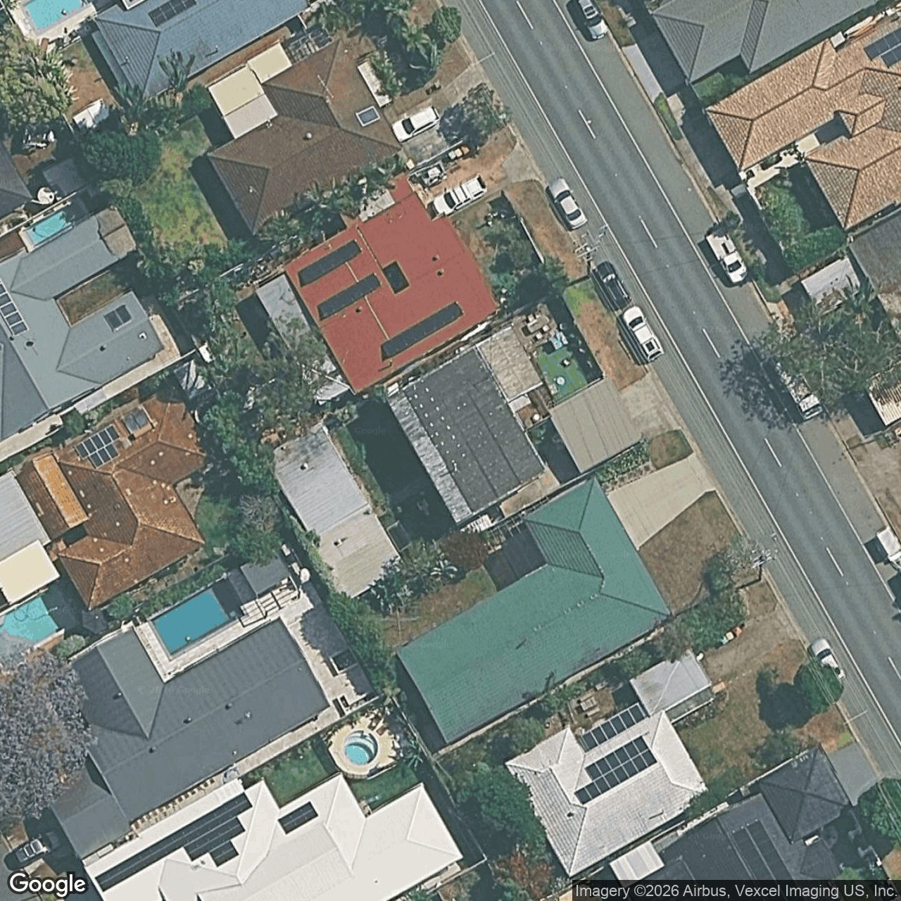 Aerial view of 35 Mallawa Drive, Palm Beach QLD 4221