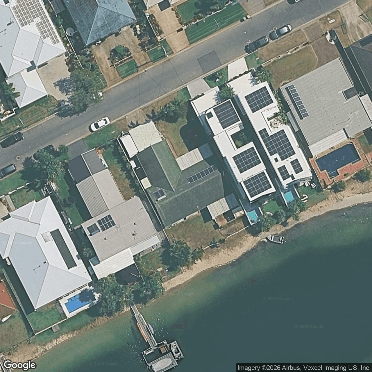 Aerial view of 10 Marlin Court, Palm Beach QLD 4221