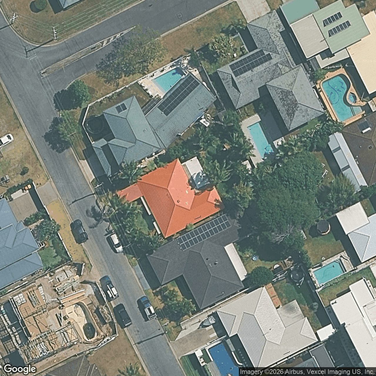 Aerial view of 7 Araluen Avenue, Palm Beach QLD 4221