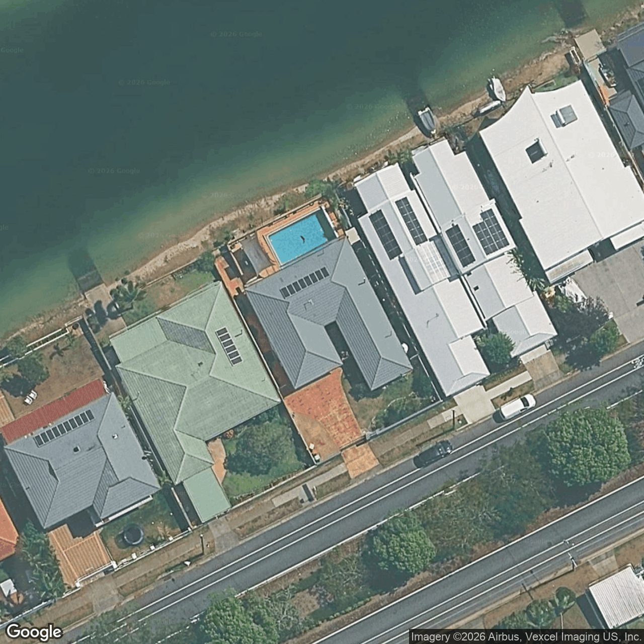 Aerial view of 65 Nineteenth Avenue, Palm Beach QLD 4221