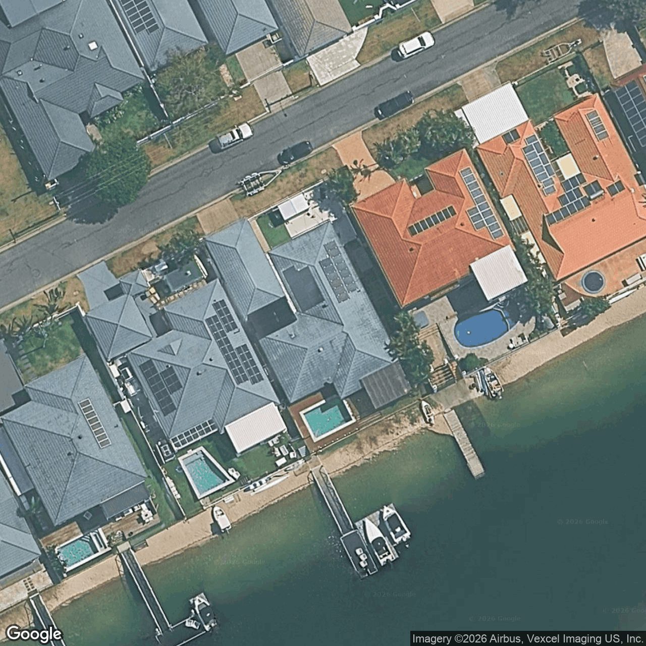 Aerial view of 16 Dolphin Court, Palm Beach QLD 4221