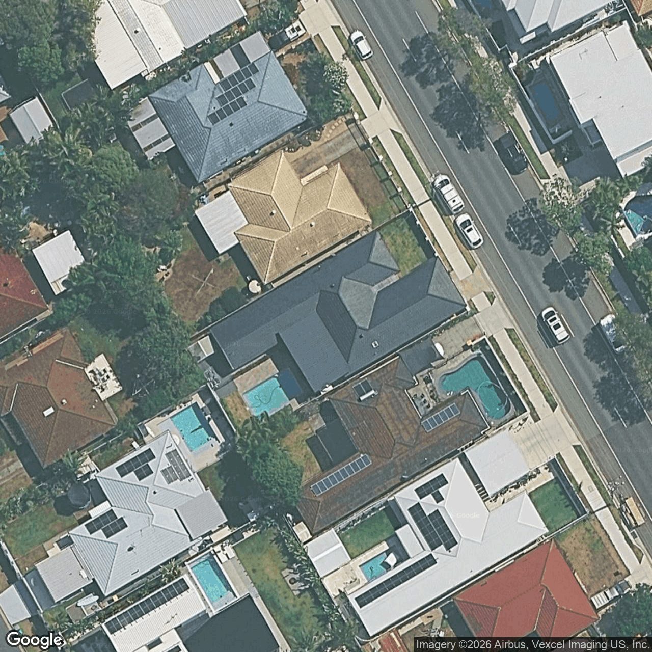 Aerial view of 186 Townson Avenue, Palm Beach QLD 4221