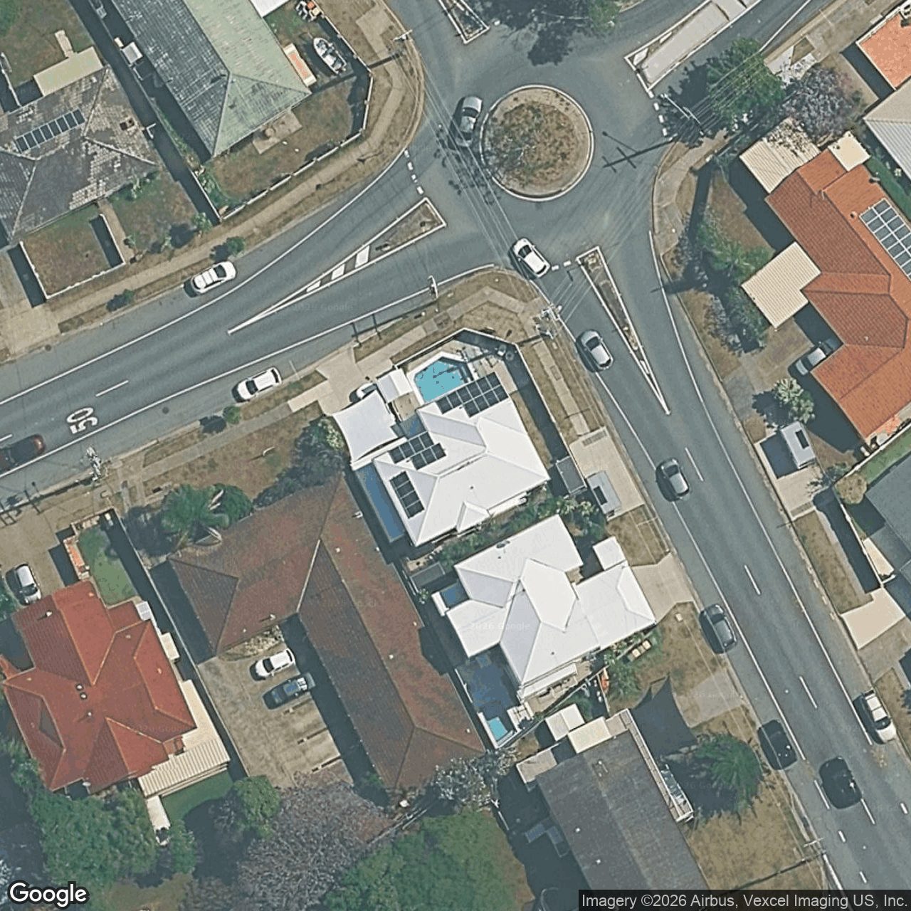 Aerial view of 42 Tallebudgera Drive, Palm Beach QLD 4221
