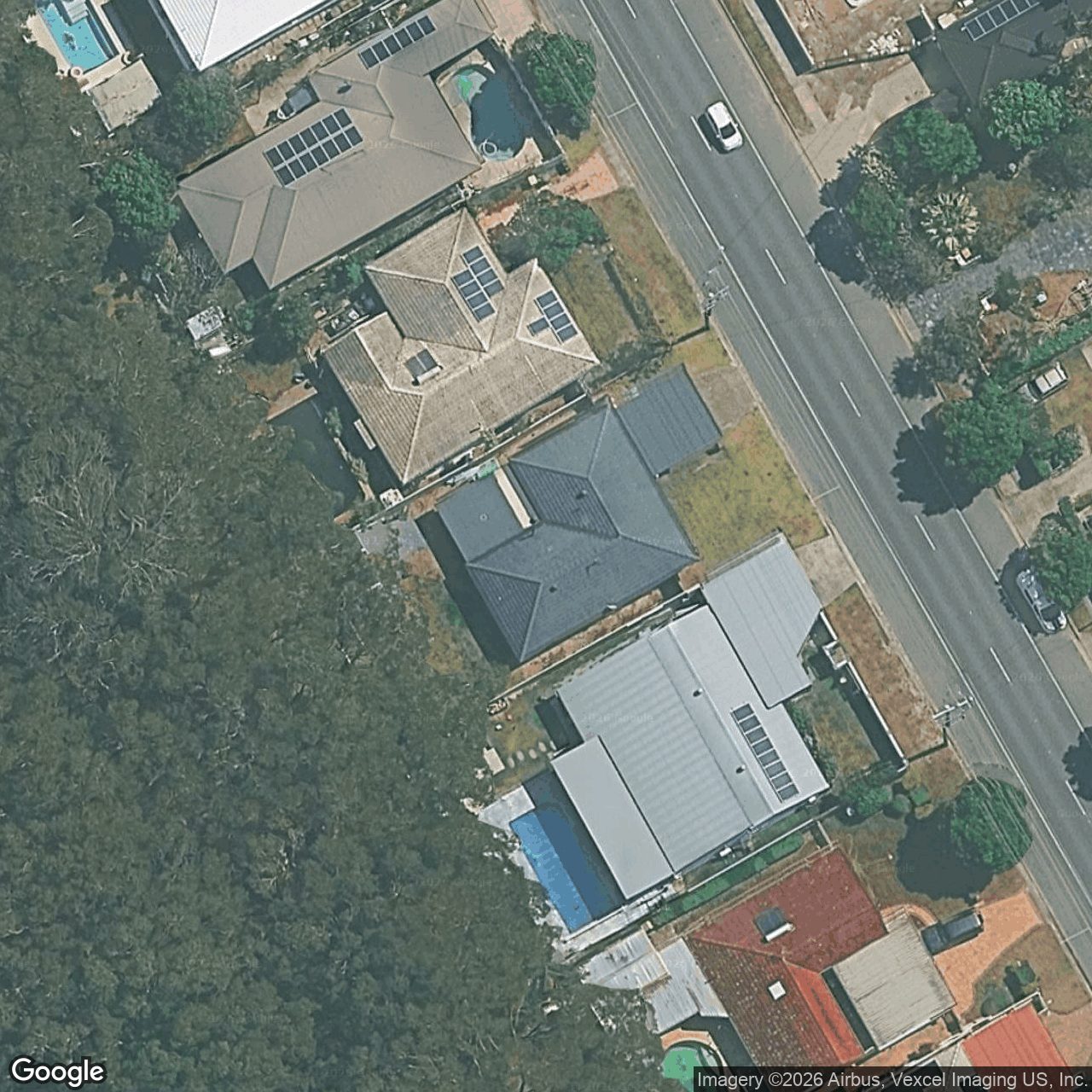 Aerial view of 115 Mallawa Drive, Palm Beach QLD 4221