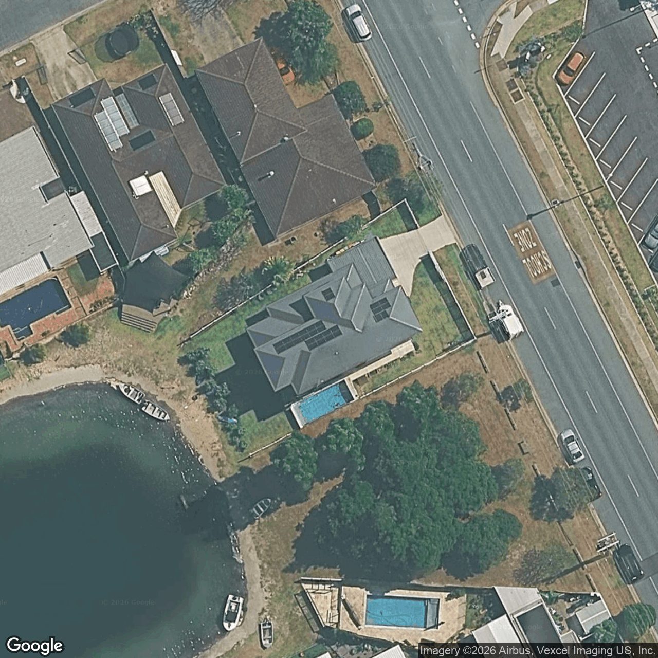 Aerial view of 90 Townson Avenue, Palm Beach QLD 4221