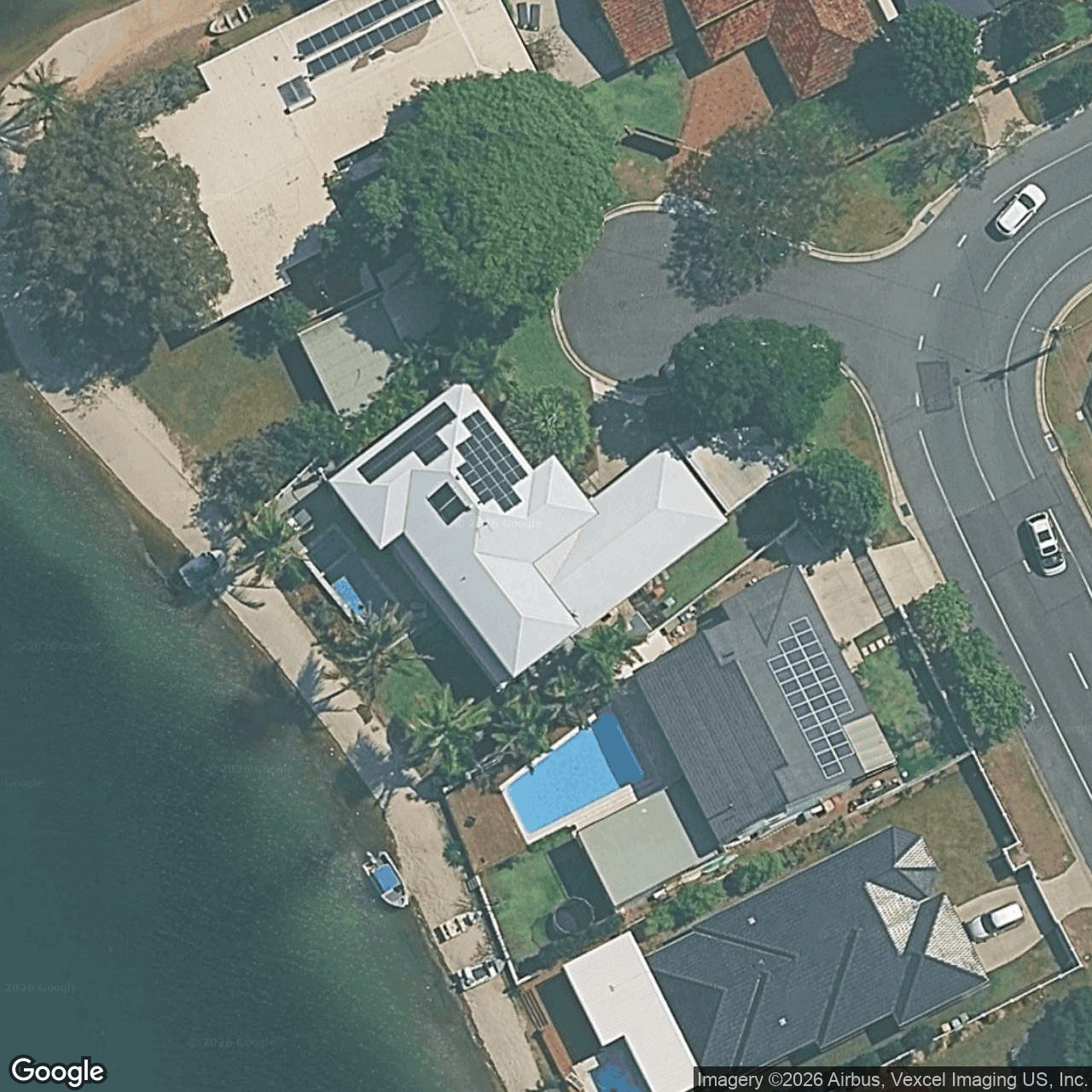 Aerial view of 62 Fifteenth Avenue, Palm Beach QLD 4221