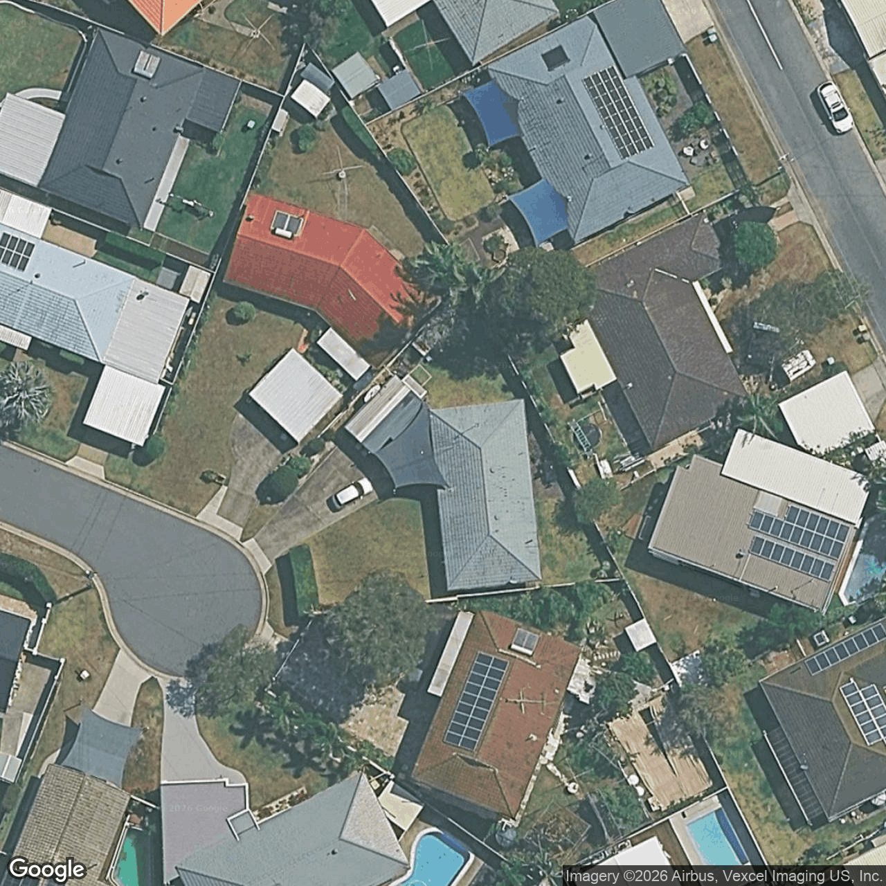 Aerial view of 6 Calga Court, Palm Beach QLD 4221