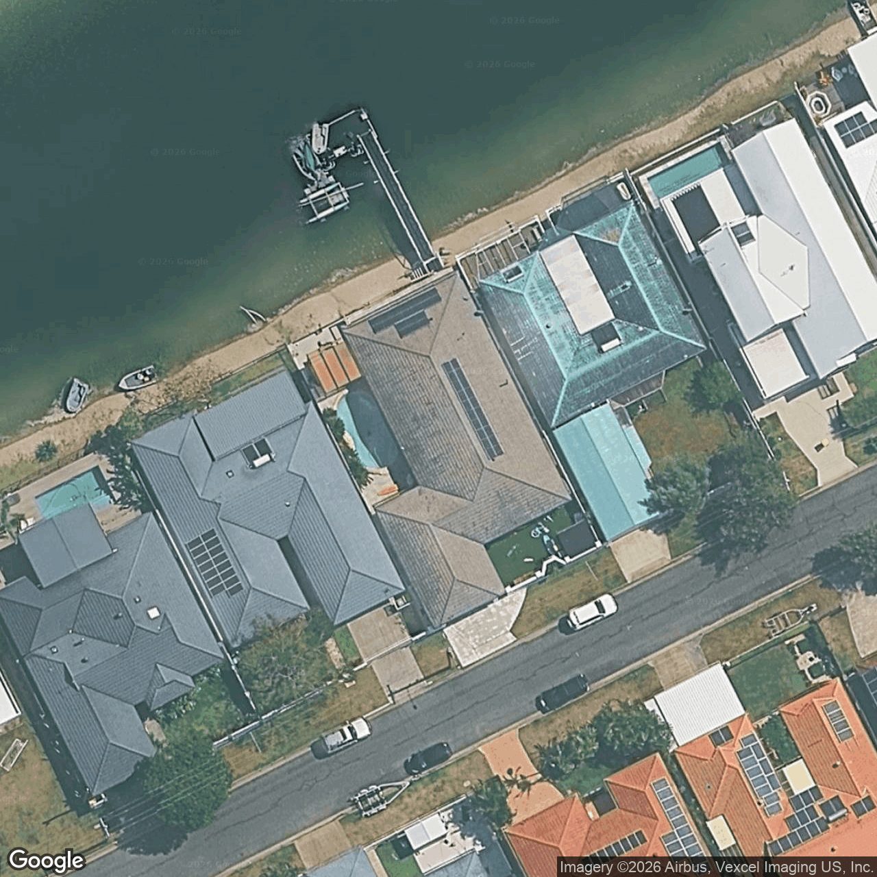 Aerial view of 11 Dolphin Court, Palm Beach QLD 4221