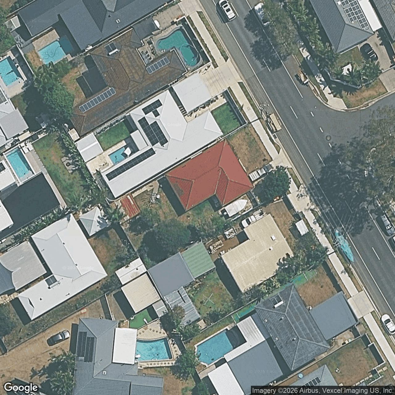 Aerial view of 192 Townson Avenue, Palm Beach QLD 4221