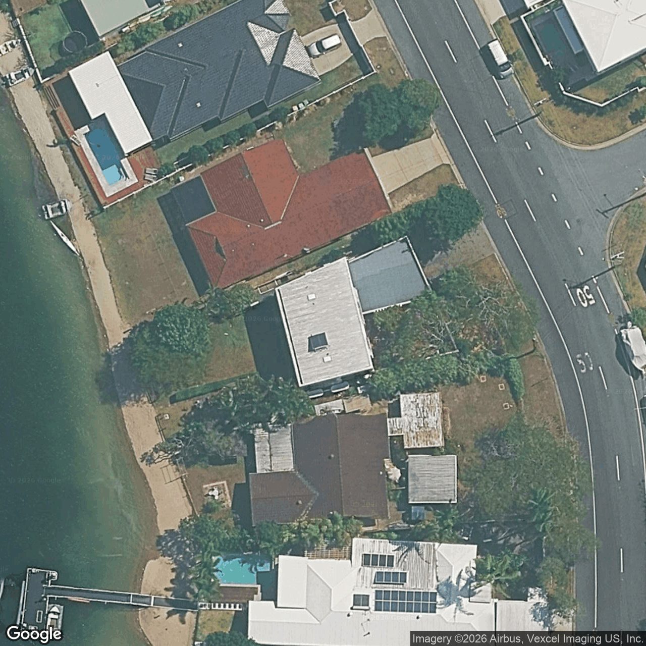 Aerial view of 196 Tahiti Avenue, Palm Beach QLD 4221