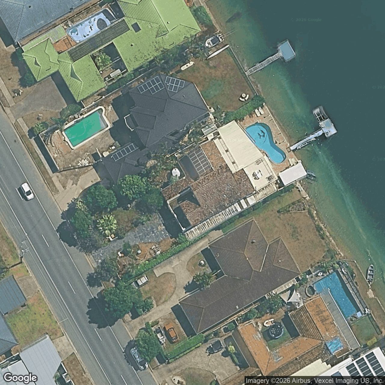 Aerial view of 106 Mallawa Drive, Palm Beach QLD 4221