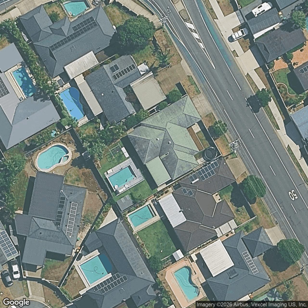 Aerial view of 137 Mallawa Drive, Palm Beach QLD 4221