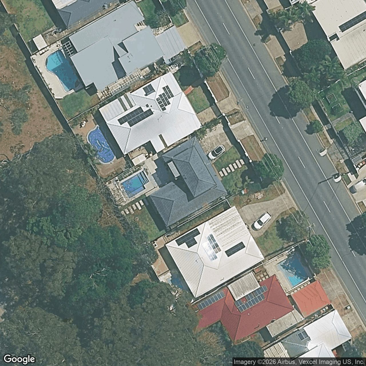 Aerial view of 103 Mallawa Drive, Palm Beach QLD 4221
