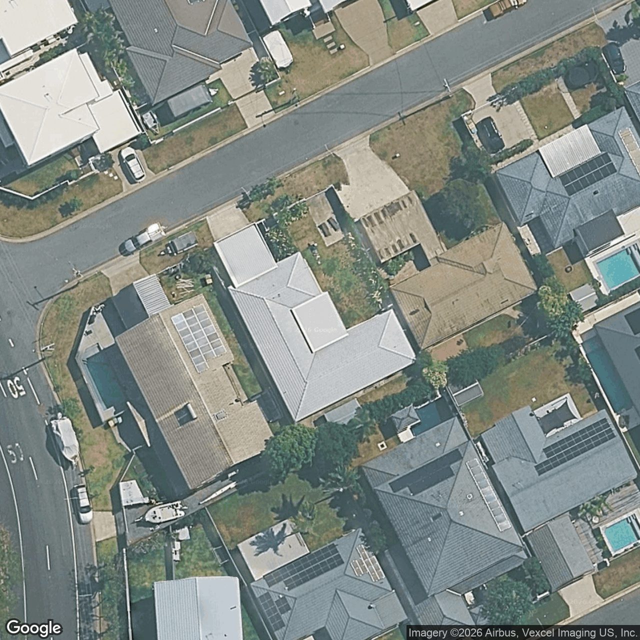 Aerial view of 8 Gulai Street, Palm Beach QLD 4221