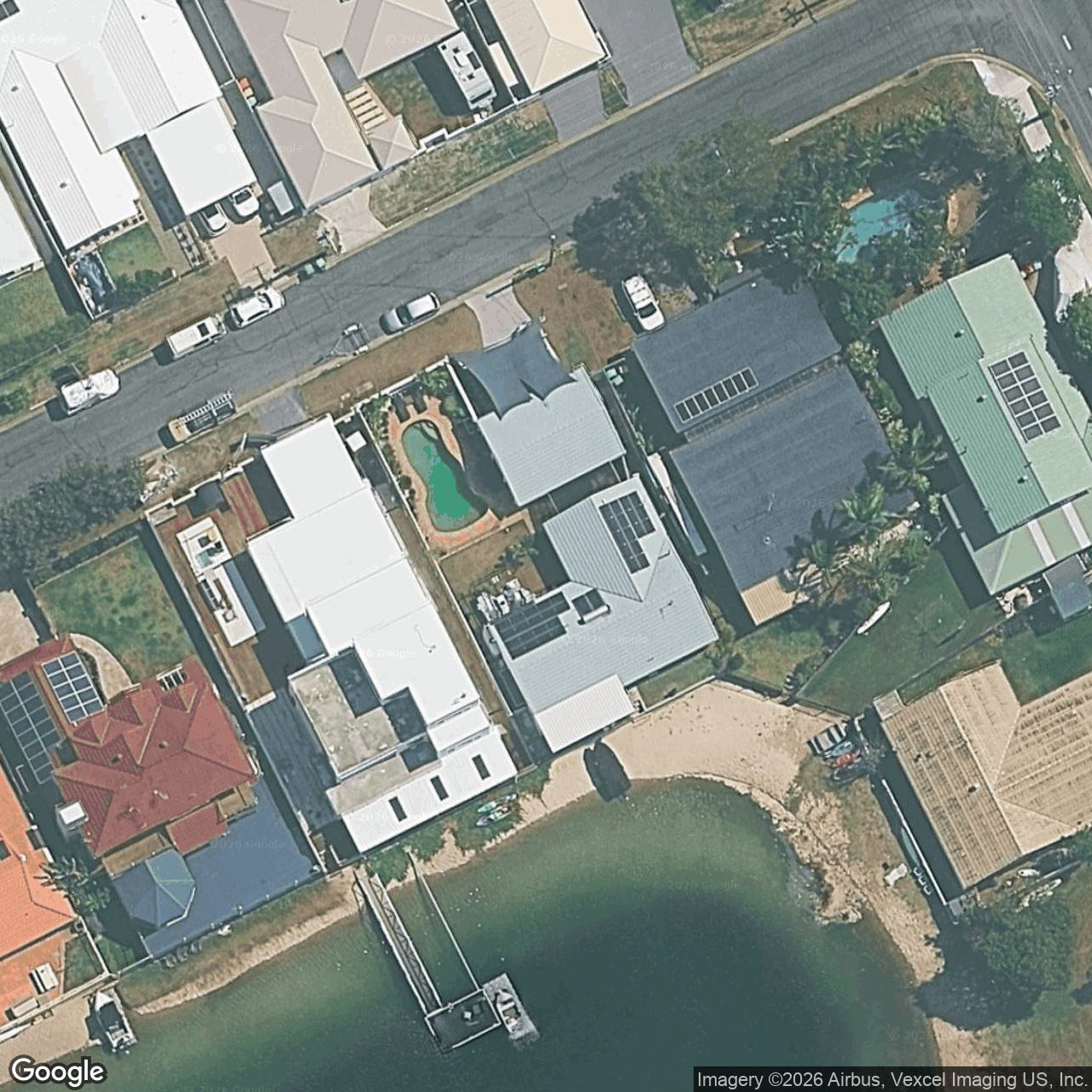 Aerial view of 6 Dolphin Court, Palm Beach QLD 4221