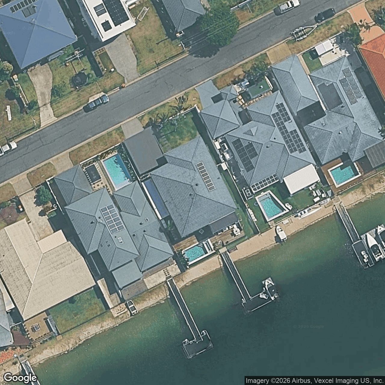 Aerial view of 20 Dolphin Court, Palm Beach QLD 4221