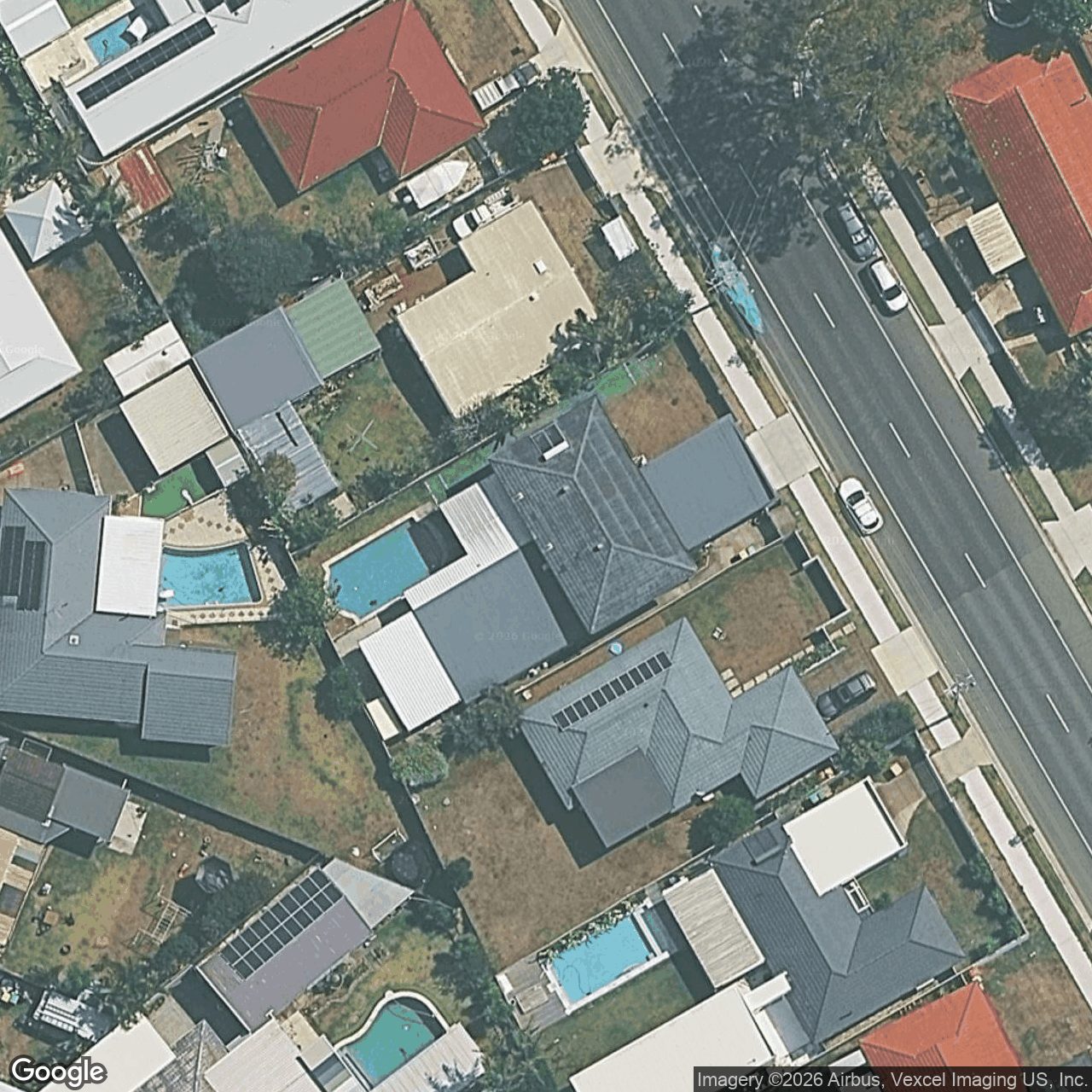Aerial view of 196 Townson Avenue, Palm Beach QLD 4221
