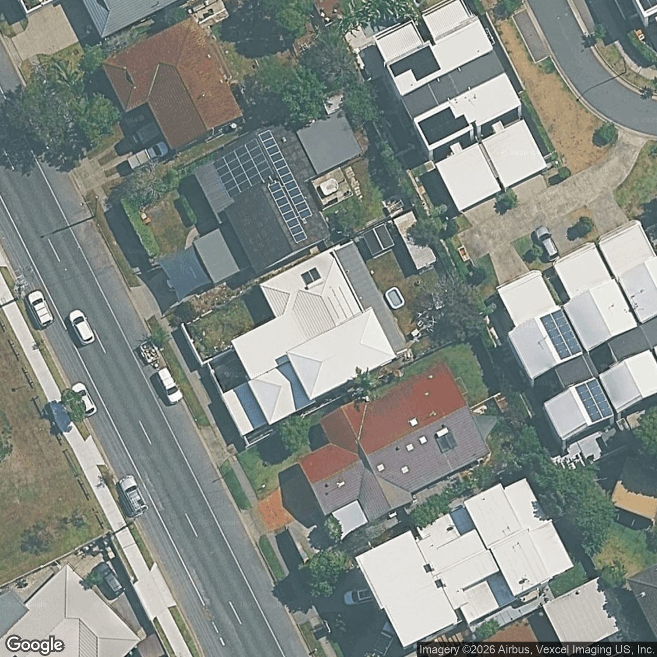 Aerial view of 123 Townson Avenue, Palm Beach QLD 4221